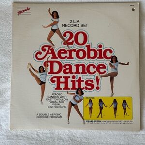 20 Aerobic Dance Hits! 12” Vinyl Record